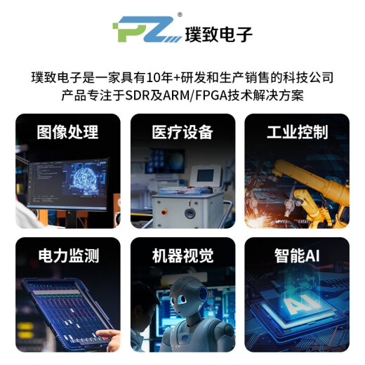 
Shanghai People's Pump Factory Co., Ltd. Puzhi FMC high-speed ADC DAC AD9767 four-channel 125MSPS LPC full platform universal PZ-FL9767D general ticket