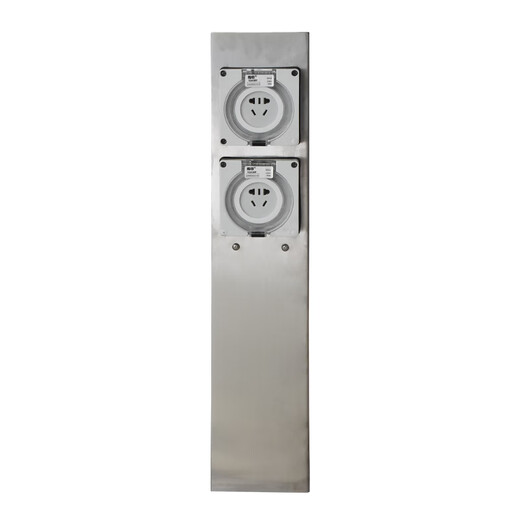 Pupan étanche socket colonne jardin villa domestique alimentation électrique extérieur puissance en acier inoxydable pile de chargement vertical zds14101