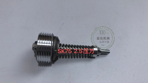
Bidai 22 Shengang Excavator SK75 120 13568 Hydraulic oil return check valve Pressure valve Bypass valve Shengang 75 high-quality model guarantee for half a year