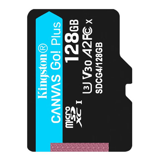 金士顿 行车记录仪内存卡 高速监控摄像头专用卡 micro sd 存储卡无人机TF卡 手机内存卡 150M/S 128G U3 200M/S  【无人机推荐】