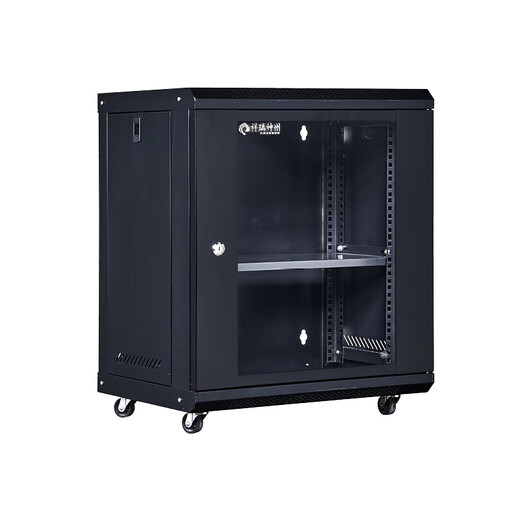 Wall-mounted small switch network cabinet placement 6u9u12u weak current cabinet home switch equipment cabinet stainless steel machine room cabinet cabinet thickened server cabinet 6U luxury model 530 wide 400 deep 300 high B6406 loose