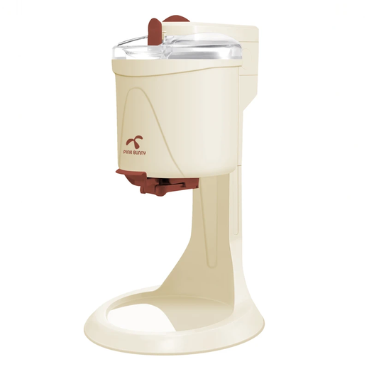 Bennie Rabbit Ice Cream Machine Home Ice Cream Machine Vollautomatische Desktop-Eismaschine hausgemachte McDonald's gleiche Kegel Sundae Mechanismus Eis Schokolade Color-Ice Cream Machine Senden Eispulver + Wafer-Spule + Messung Tasse + Silikonspatel
