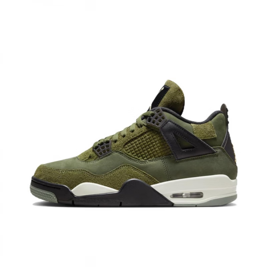耐克（NIKE）Air Jordan 4 AJ4军绿 耐磨高帮复古篮球鞋 FB9927-200 FB9928-200【现货】 40 支持鉴定