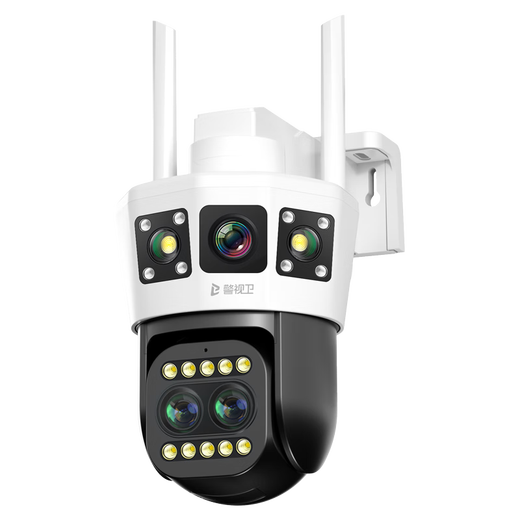 Police TV HD Camera Outdoor Waterfof Monitor 360 Grad Panoramablick ohne toten Winkel mit Nachtsicht rotierende Kugelmaschine Wireless WLAN -Mobiltelefon Fernüberwachung 3 Bild 4G Outdoor