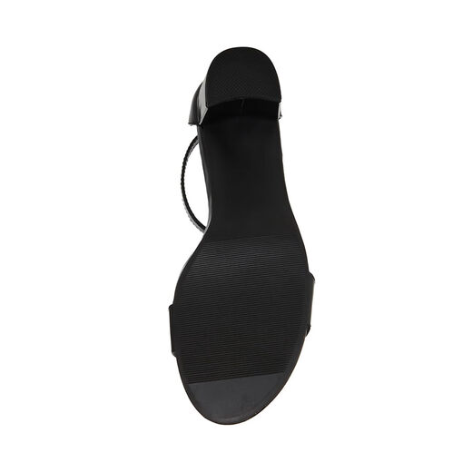 STEVE MADDEN Girls' Shoes Carrson Sandals Black (Patent) 1