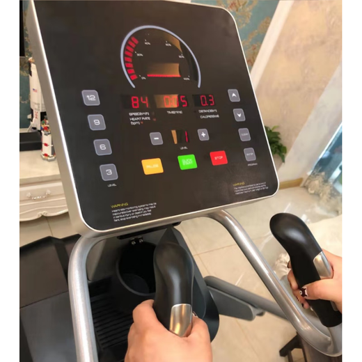 DHZ Commercial elíptica máquina x9201 Instrumento elíptico Magnetron Equipo de acondicionamiento físico especial para la barba original del gimnasio X9300 con energía autogenerada