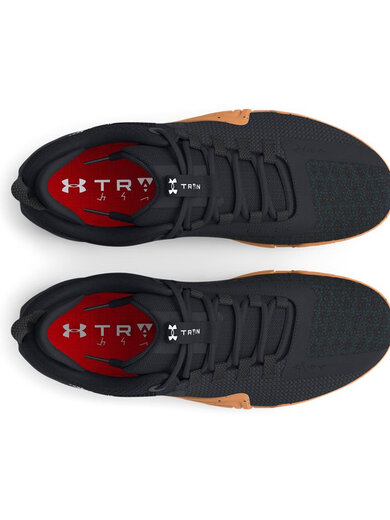 Under Armor (UNDERARMOUR) Tribase Reign 6 Women's Stable Support Fitness Sports Training Shoes 3027342 Black 001 37.5