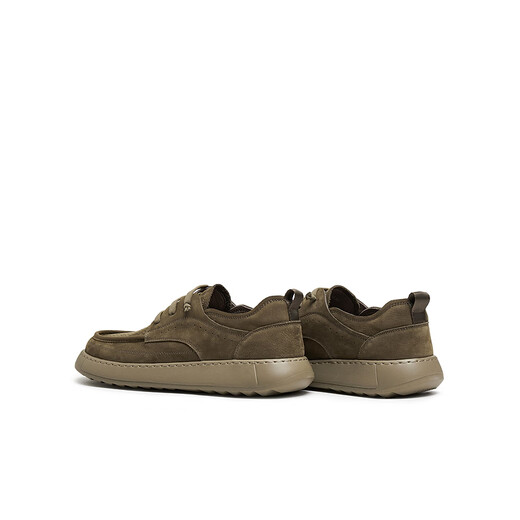 Tianmeiyi zapatos de trabajo para hombres malla transpirable grueso suela altura que mejora zapatos para hombres 2025 verano nuevo estilo caqui 40