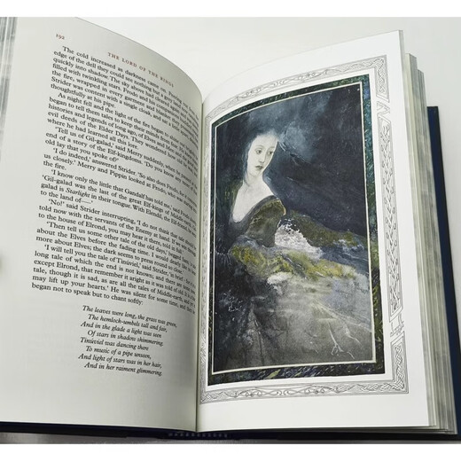 Version anglaise originale The Lord of the Rings Boxed Deluxe Edition The Lord of the Rings Hardcover Illustration Edition J. R. R. Tolkien Alan Lee