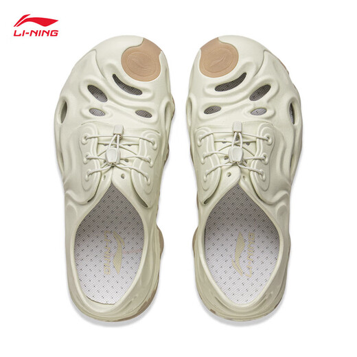 LI-NING李宁溯溪鞋CF溯浔涧户外男女鞋2025夏季新款减震回弹凉鞋AHCV019 AHCV019-6浅茶绿 42