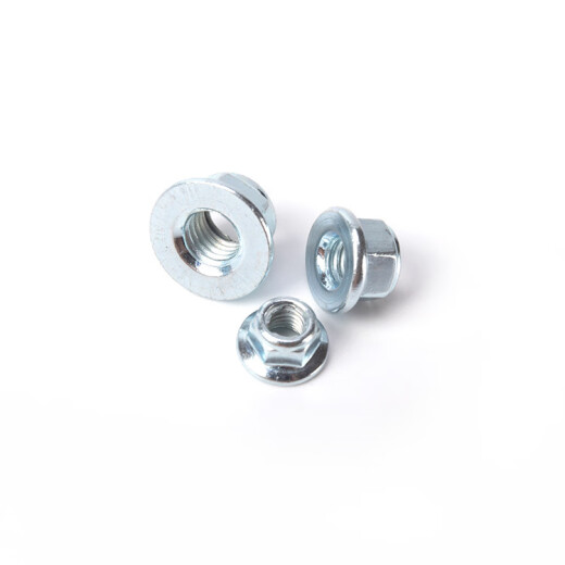
XMSJ custom GB6187 hexagonal metal flange locking nut, all metal hexagonal flange surface locking nut, flange M5*6*8*11.3*0.8