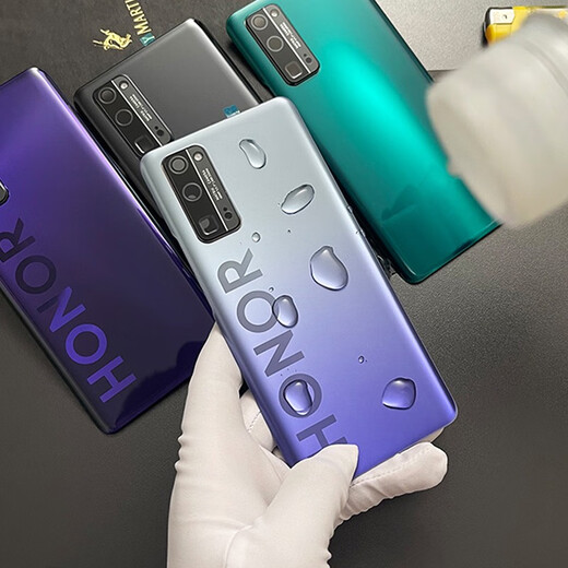 Jingcang Express is suitable for Honor 30 back cover, new original Honor 30S mobile phone back cover, original Honor 30P Honor 30Pro titanium silver back cover