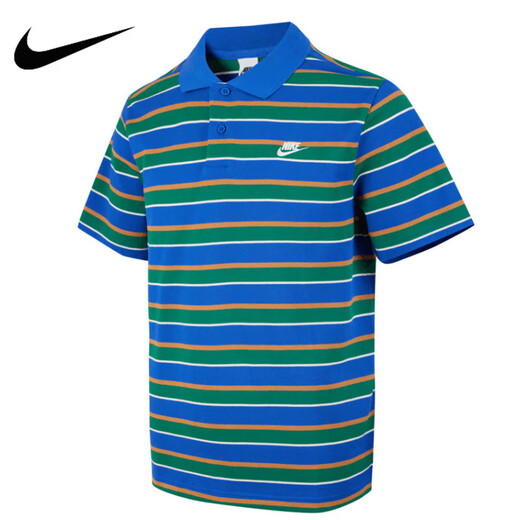 Nike (Nike) Kurzärärmelte Polo-Shirt Herren 2025 Sommer Neugestreifte Sportbekleid