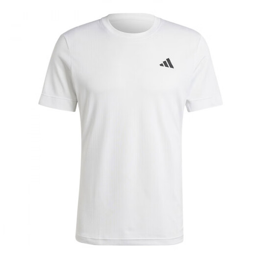 Adidas Tennis Clothing Men's 2025 Zverev/Tesitsipas Australian Open Sports Camiseta de manga corta JE3508 Flaghip Light Purple/IW6227 M