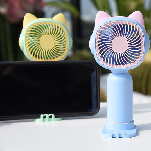 Sechsbeinige Ameise Neue kleine Fan Cartoon niedlich Mini USB-Ladung Tragbarer Mobiltelefonständer Kleiner Lüfterhersteller Großhandel HD6626-Brown 7*4.3*14.7