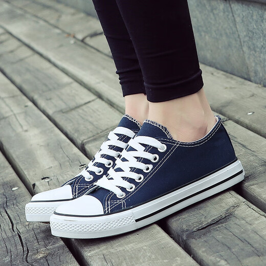 Chaussures en toile à couple pastoral européen pour hommes 2025 Été Nouveaux chaussures de sport décontractées pour hommes à la mode et polyvalente (PJ) 6621 Blue 43