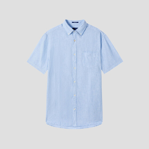 
GANT/Gantt [100% linen] Summer men's cool shirt breathable and simple American casual short-sleeved shirt 110 white M