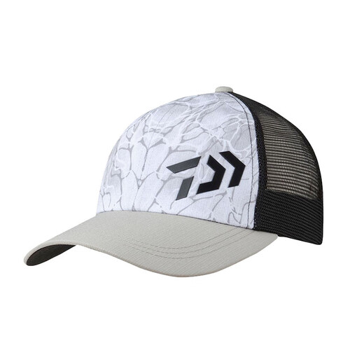 
DAIWA 25 Spring and Summer DC-6624 Breathable Baseball Cap Outdoor Sports Fishing Cap Sun Hat Dark Blue x White Unicode