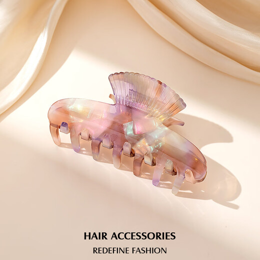 Qlady grab clip shark clip hair clip back of the head 2025 new high-end hair clip hair accessories high-end birthday gift
