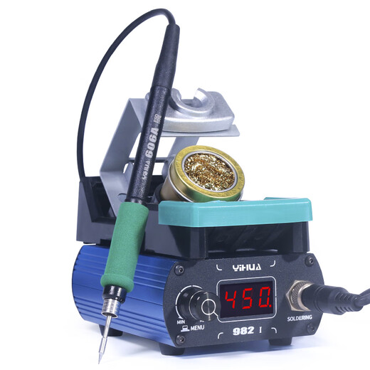 YIHUA Yihua 982-I fast heating constant temperature soldering station precision maintenance welding 245 high power electric soldering iron intelligent sleep