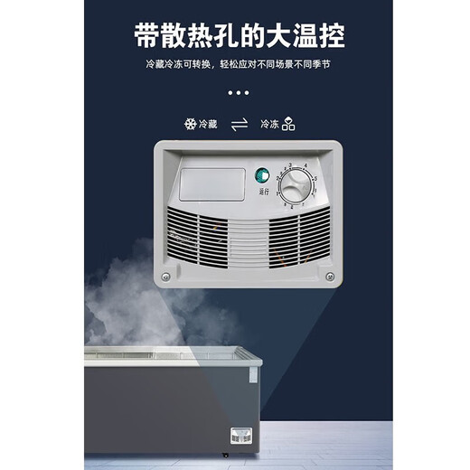 
Xingxing (XINGX) freezer commercial large capacity full freezer display cabinet supermarket glass door dumpling frozen products horizontal frozen island cabinet low temperature refrigerator ice cream display cabinet tea refrigeration fresh storage cabinet [1030B-dual compressor] 2000*1050*870