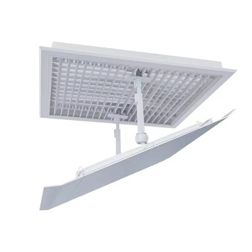 Suitable for Midea's square ceiling-mounted central air-conditioning outlet windshield, windshield plate, air duct machine, anti-direct blow guide, four-sided air outlet of the ceiling machine, length 60*width 20CM single piece