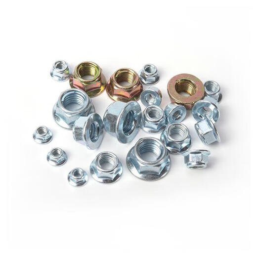 
XMSJ custom GB6187 hexagonal metal flange locking nut, all metal hexagonal flange surface locking nut, flange M5*6*8*11.3*0.8