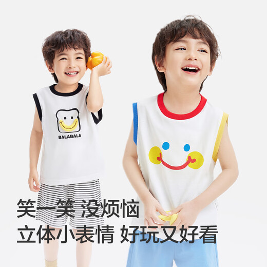 Balabala Children's's Clothing Baby Short à manches à manches