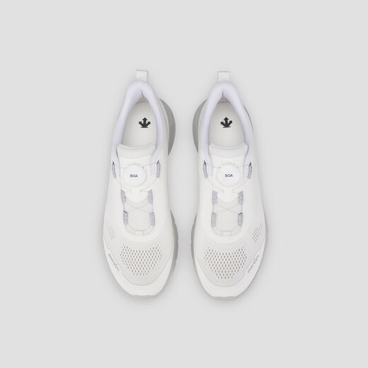 DESCENTE迪桑特ENERZITE系列 男女同款EASE AIR WIRE跑鞋夏季新品 WT-White/Mushroom男子 42