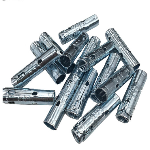 Fish scale pull-out screw conjoined expansion sleeve integrated pull-out head ceiling three-piece set imploded m6m8m10 M8 2000 pieces in a box