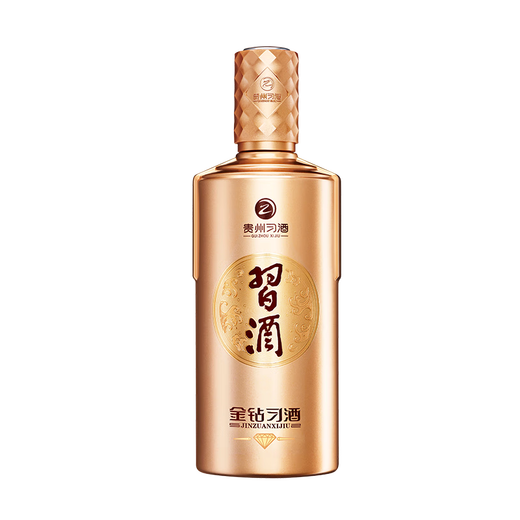 Xijiu Golden Diamond (Random Year) Sauce-flavored liquor 53 degrees 500ml Single bottle