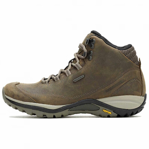 Merrell Siren Traveler 3 cómodo y suave, sin deslizamiento y resistente al desgaste, zapatos funcionales al aire libre, estilo femenino, marrón, marrón, 37.5 tiras