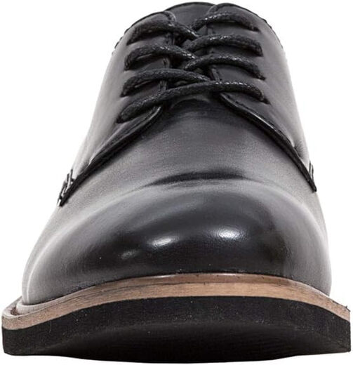 Deer Stags Boys' Formal Oxford Shoes Big Kid Style Round Toe Lightweight and Comfortable Black//White 5.5 Big Kid