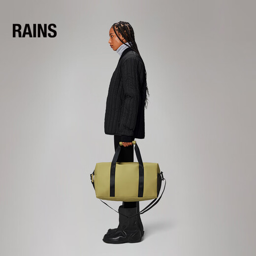 Rains运动健身包单肩背包男女手提休闲旅行包Trail Gym Bag/14380 卡其绿