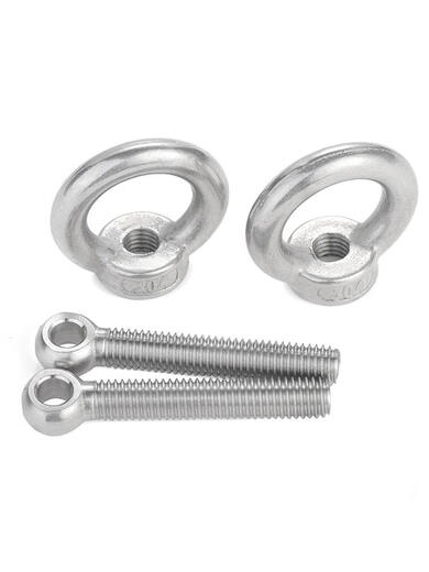 
XMSJ Jingong stainless steel industrial product live bolt lifting ring nut set M12801 pieces