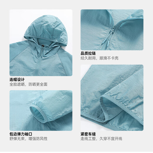 Warrior Ice Silk Sun Protection Clothing Men's Summer Thin Quick-Drying Sun Protection Clothing Outdoor Sports Travel Skin Clothes Men's Fishing Clothing