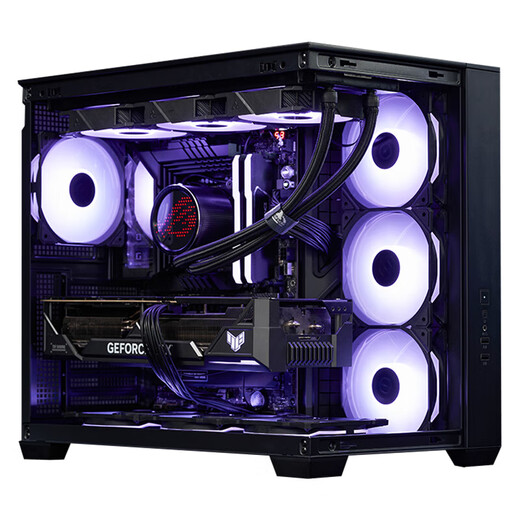 ASUS ROG family bucket 9800X3D 9950X3D/RTX5080 RTX5070Ti computer host desktop assembly computer thousand frames e-sports AI rendering design DIY assembly machine with two 9800X3D+RTX5070Ti