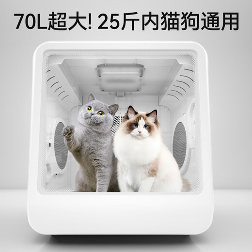 UCAT-caja de secado para mascotas, secador de baño inteligente para el hogar, secador de pelo para perros ultrasilencioso para el hogar, soplador de agua