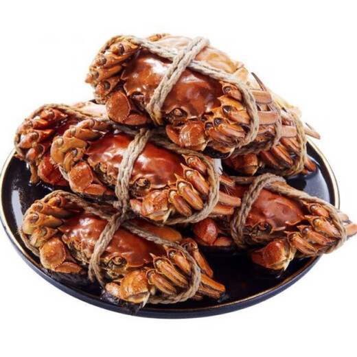 
Hairy crab flower carvings and drunk crab flower carvings and drunk crabs and spicy hairy crab cooked food non-raw pickled crab Mid-Autumn gift box gift gift for mother drunk crabs 4 packs 700g 3.5-4 taels/piece