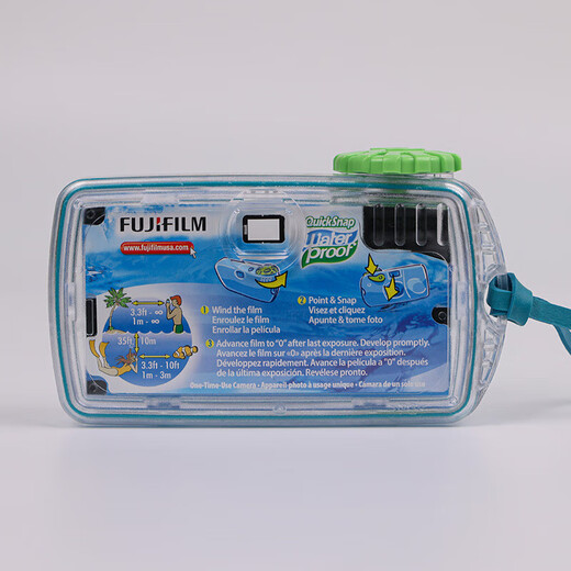 Fuji (FUJIFILM) disposable film camera QuickSnap waterproof 800 waterproof camera disposable film camera retro film camera containing 27 pieces of film
