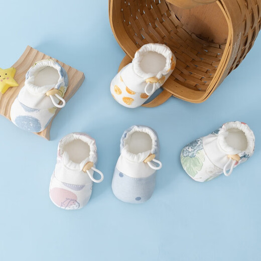[Baby Journey] Babyschuhe 0-3-12 Monate bis 1 Jahr alte, Schritt-für-Schritt-Schuhe für Männer und Frauen, weiche alleinige Schuhe für Männer und Frauen, Tinte und Wäsche 11, Innenlänge 10 cm, S Größe 06 Monate