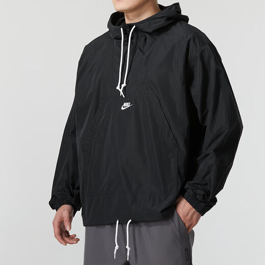 耐克（NIKE）夹克男装 2025春季新款户外茄克健身跑步运动服连帽休闲外套 FN3893-010 L