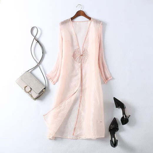 Vestido de seda de Jincaiwán para el vestido de seda de mulberry de longitud media para mujeres tan delgados como un ala de cigar
