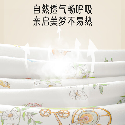 Aibaoshi Baby Quilt Sommer reines Baumwoll Neugeborene Swaddel Handtuch Baby Anti-Shocking-Entbindungsraum Eins Morino niedliche Haustier S738