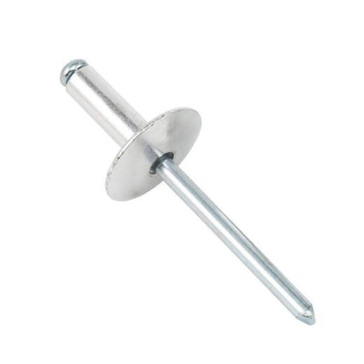 Ni Zhier Customized großer Hut Nieten Aluminium Rundkopf großer Hutkrümmer Pull -Niet Nieten Nieten Pull Core Rivet Big Head Pull Nagel Big Flat Head Car Pull M5*16 (100jin [Jin gleich 0,5 kg] etwa 16835 Teile))