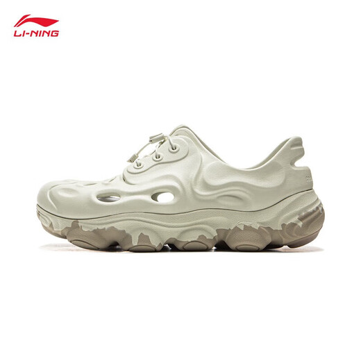 LI-NING李宁溯溪鞋CF溯浔涧户外男女鞋2025夏季新款减震回弹凉鞋AHCV019 AHCV019-6浅茶绿 42