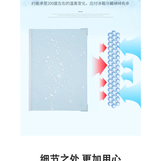 Haier universal refrigerator glass partition inner accessories refrigeration and freezing tempered glass partition rack layered freezer 300mm*270mm (shipped on the same day) with edges wrapped on both sides