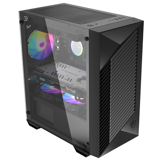 MSI Intel Core i3 12100F / RX6500XT / 7650GRE / ARC B580 Card graphique Assemblage de bureau Machine Machine E-Sports Office Design Hôte Diy Whole Machine Configuration Four: i3 12100F BOX + ARC B580