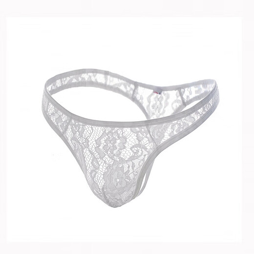 
Mysterious sexy underwear men's sexy underwear lace transparent thong men's sexy underwear small underwear black M