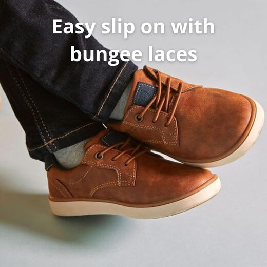 Deer Stags Boys Conrad Jr Stretch Lace Dress Oxfords, Black Black 1 Little Kid